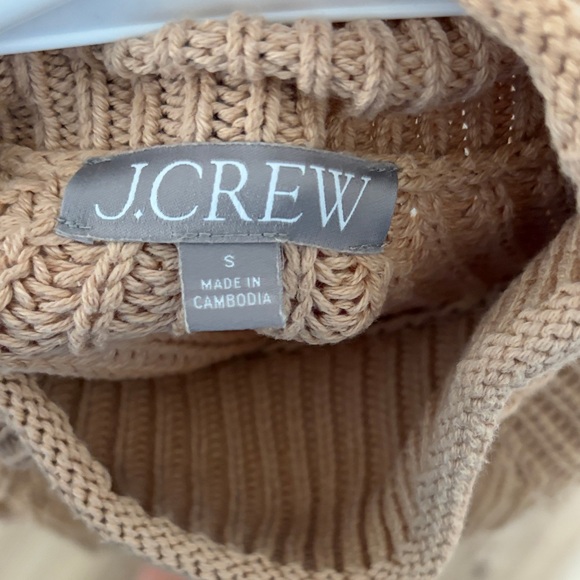 J. Crew Tan Knit Pullover - Picture 2 of 2